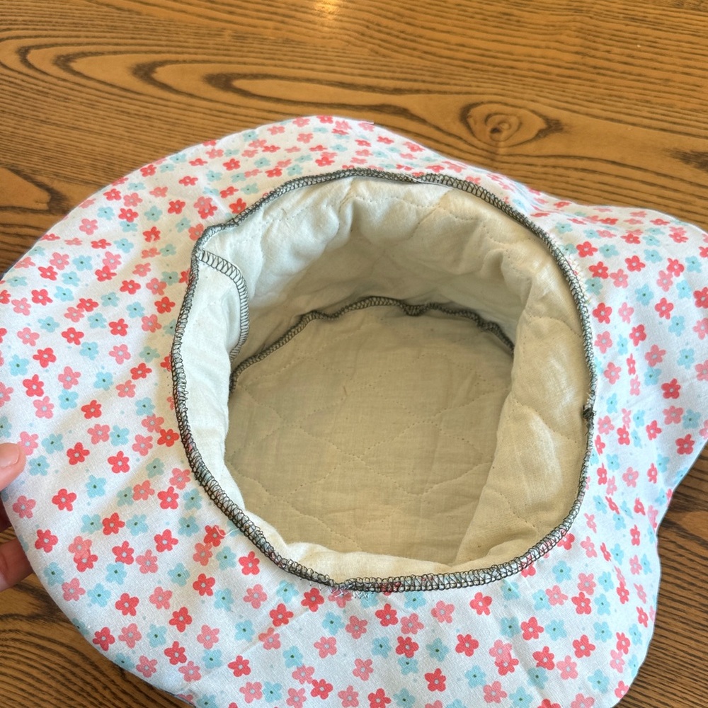 Blue Patchwork Boho Hobo Top Hat - image 3